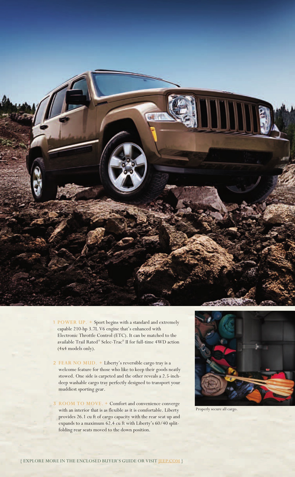 2012 Jeep Liberty Brochure Page 4